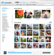 MiMedia online backkup, online photo storage and online backup services
